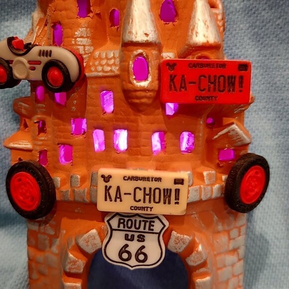 Lite Up Castle Wall Hanging or Christmas Ornament - Picture 6 of 8